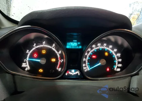 2017 Ford Fiesta Se из США, поврежденный, VIN 3FADP4EJ5HM158533